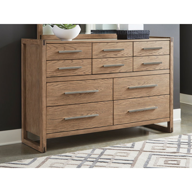 Latitude Run® 10 Drawer Dresser with Mirror Wayfair